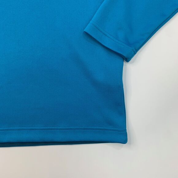 Nike Golf Pullover Men Medium Lagoon Half Zip DriFit Tour Performance Sweatshirt - Picture 3 of 15